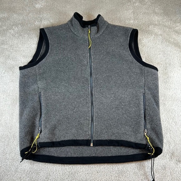 REI Other - Vintage 90s REI Fleece Vest Men's Large Gray Full Zip Made in USA 38110200 CHA‎